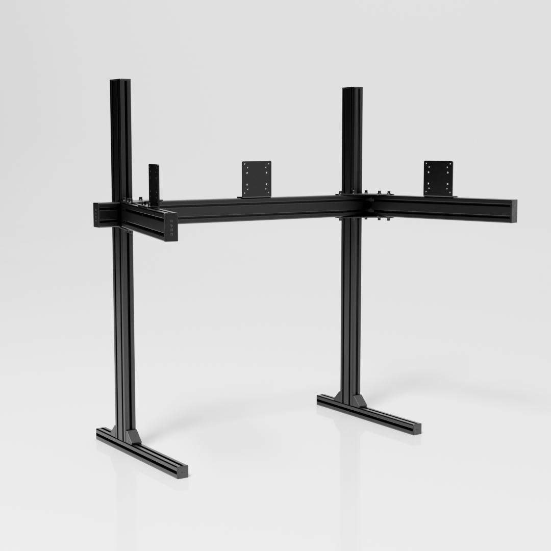 SOPORTE TRIPLE MONITOR Rigforceracing