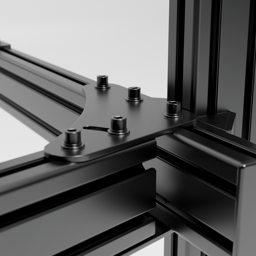 SOPORTE TRIPLE MONITOR Rigforceracing